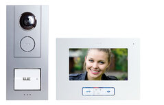 M-E VD ALU-6710 S video intercom deurbel bedraad voor een appartement zilver M-E VD ALU-6710 S video intercom deurbel bedraad voor een appartement zilver