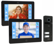Elro Pro Full HD PV40 bedrade intercom met camera voor 2 appartementen Elro Pro Full HD PV40 bedrade intercom met camera voor 2 appartementen