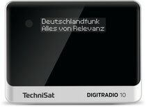 Technisat DIGITRADIO 10 DAB+/FM digitale mini radio-adapter met Wi-Fi + bluetooth zwart/zilver Technisat DIGITRADIO 10 DAB+/FM digitale mini radio-adapter met Wi-Fi + bluetooth zwart/zilver
