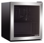 Husky CKK50-CNS mini koelkast zilver met glasdeur 48 liter Husky CKK50-CNS mini koelkast zilver met glasdeur 48 liter