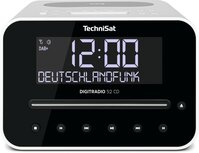 Technisat DIGITRADIO 52 CD DAB+/FM wekkerradio met draadloos laadoppervlak wit Technisat DIGITRADIO 52 CD DAB+/FM wekkerradio met draadloos laadoppervlak wit