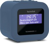 Technisat TECHNIRADIO 40 compacte DAB+/FM wekkerradio blauw/grijs Technisat TECHNIRADIO 40 compacte DAB+/FM wekkerradio blauw/grijs