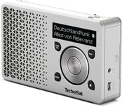 Technisat DIGITRADIO 1 DAB+/FM draagbare zakradio zilver Technisat DIGITRADIO 1 DAB+/FM draagbare zakradio zilver