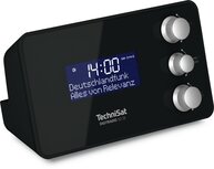 TechniSat DIGITRADIO 50 SE DAB+/FM wekkerradio zwart TechniSat DIGITRADIO 50 SE DAB+/FM wekkerradio zwart