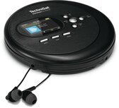 Technisat DIGITRADIO CD 2GO BT DAB+/FM discman zwart Technisat DIGITRADIO CD 2GO BT DAB+/FM discman zwart
